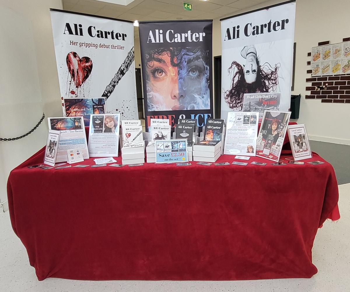 My Current Author Stand At One Of 40-50 Annual North Norfolk Events