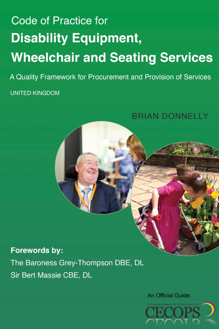 Code of Practice for Disability Equipment, Wheelchair and Seating